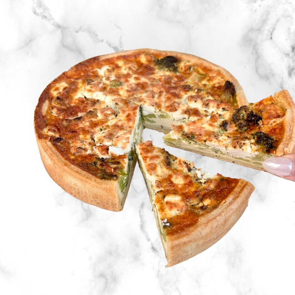 3 Grandes Quiches Brocoli Feta