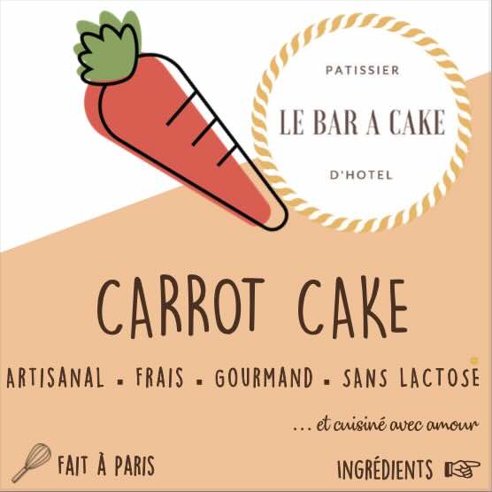 Affichette carrot cake