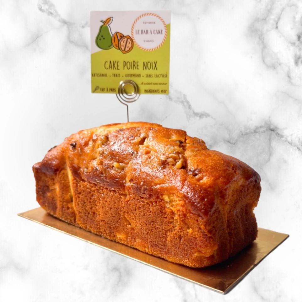 Cake Poire Noix (cake d'automne)