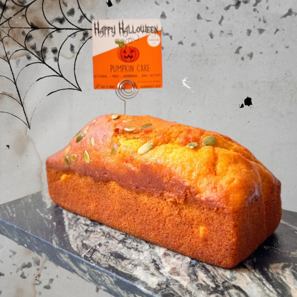 Cake Pumpkin (Halloween) - UNIQUEMENT EN LIVRAISON LES 22 et 29 OCT