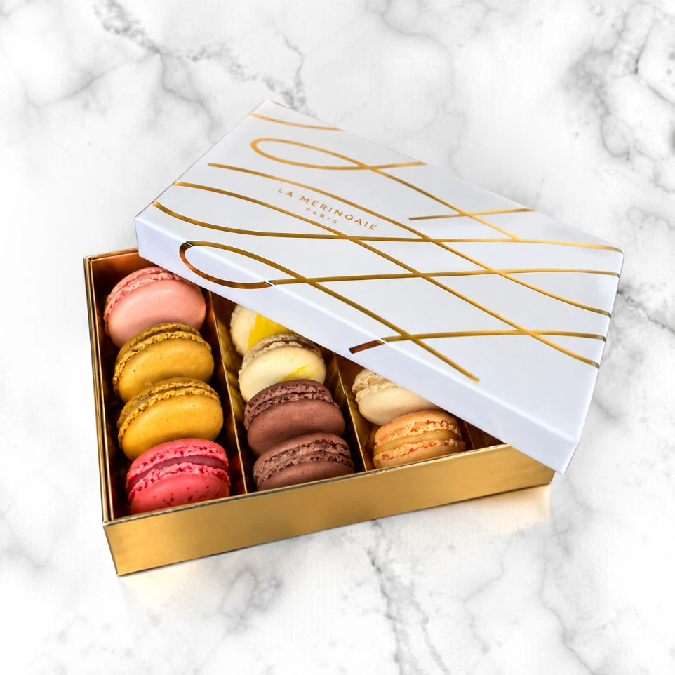 Coffret macarons parisiens x 16