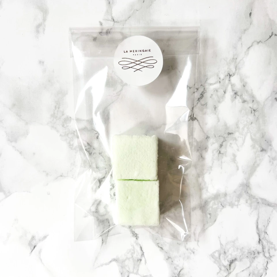 Guimauves citron vert - sachet 2 pièces