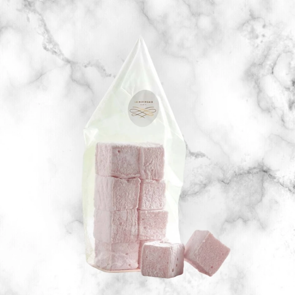 Guimauves fraise - sachet 6 pièces