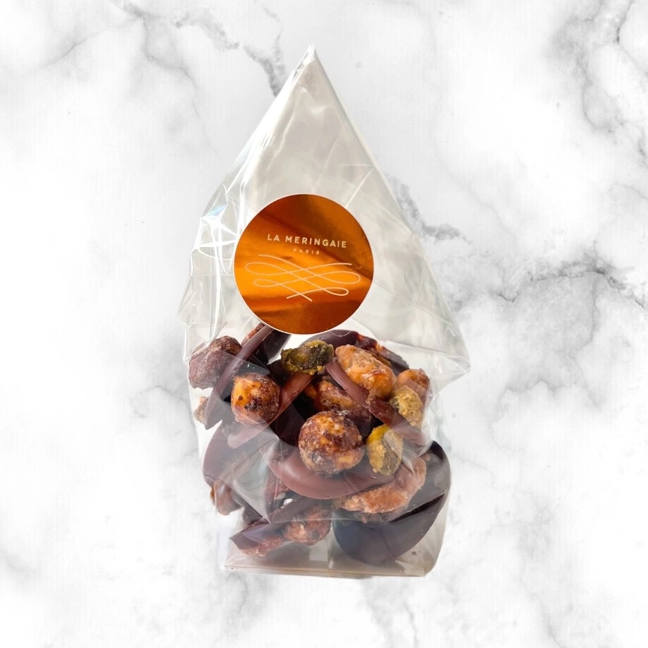 Mendiants choco lait - sachet 80g