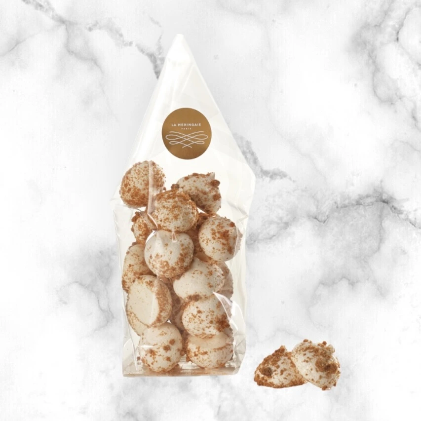 Meringuettes spéculos - sachet 40g