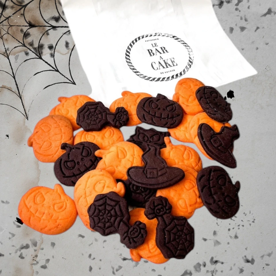 Vrac 20 biscuits halloween - UNIQUEMENT EN LIVRAISON LES 22 et 29 OCT